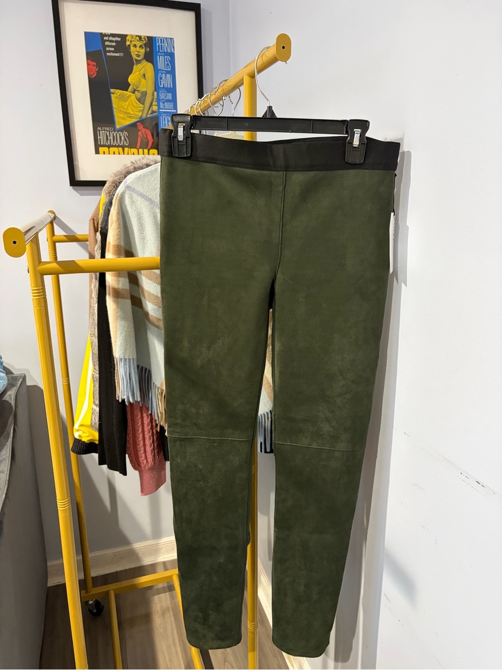 Bailey 44 Olive Green Pull-On Slim Pants
